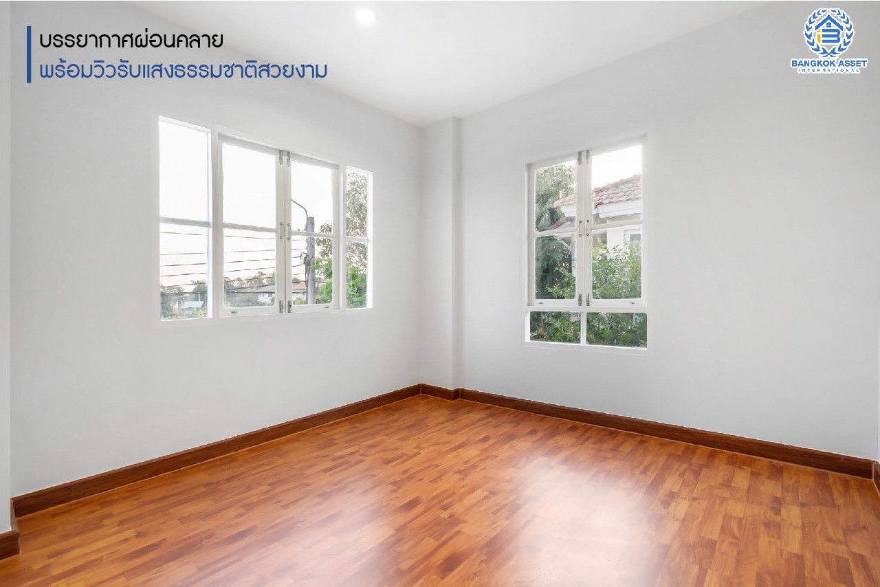 บ้านมือสองตกแต่งใหม่ คุณภาพแบรนด์ LH ม.ชลลดา บางใหญ่-เซ็นทรัลเวสต์เกต เนื้อที่ 52.5 ตร.ว. ฟังก์ชั่น 4 ห้องนอน(มีห้องนอนชั้นล่าง) 2 ห้องน้ำ Facilities ครบครัน พร้อมทุกการเข้าอยู่ บนทำเลเดินทางสะดวก ใกล้ ถ.กาญจนาภิเษก และเพียง 10 นาทีถึงรถไฟฟ้า "สถานีคลองบางไผ่"